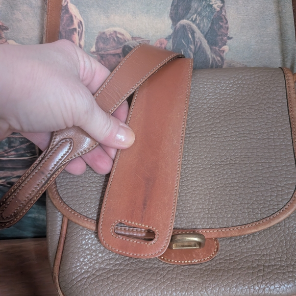 Dooney & Bourke Tan and Brown Crossbody Bag - Picture 3 of 8